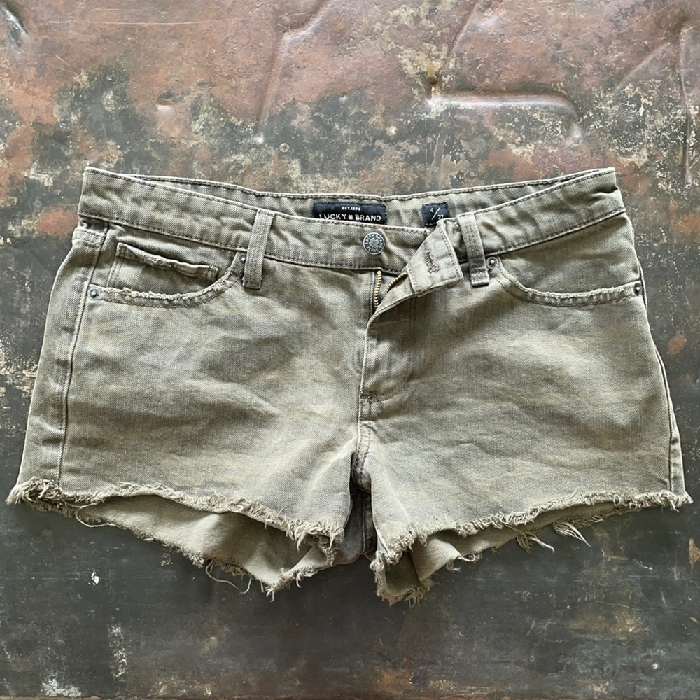 Lucky Brand Jeans | The Cut Off Camo Shorts